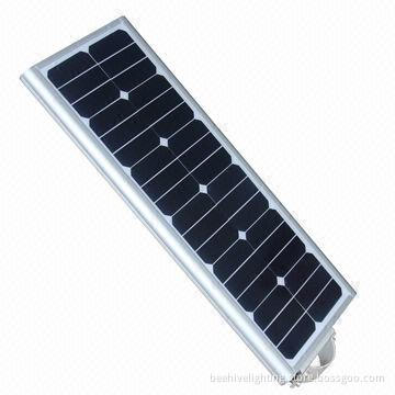 LED Solar Street Lamps, 25W Power, All-in-One Integrated with Motion Sensor